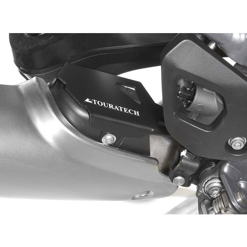 TouratechProtection exhaust flap, black BMW R1250GS/ R1250GSA/ R1200GS (LC)
