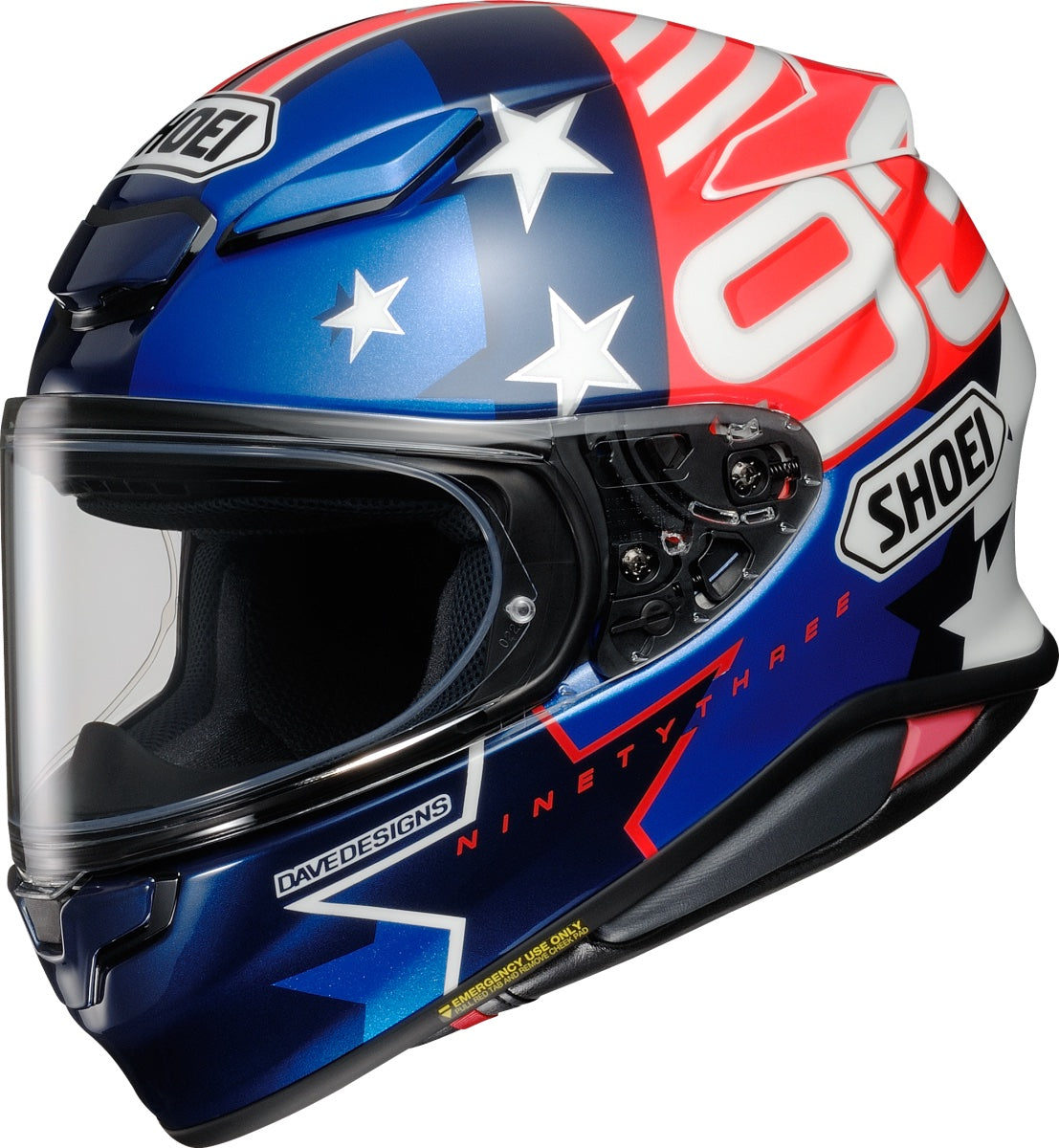 SHOEI NXR2, Marquez American Spirit TC-10