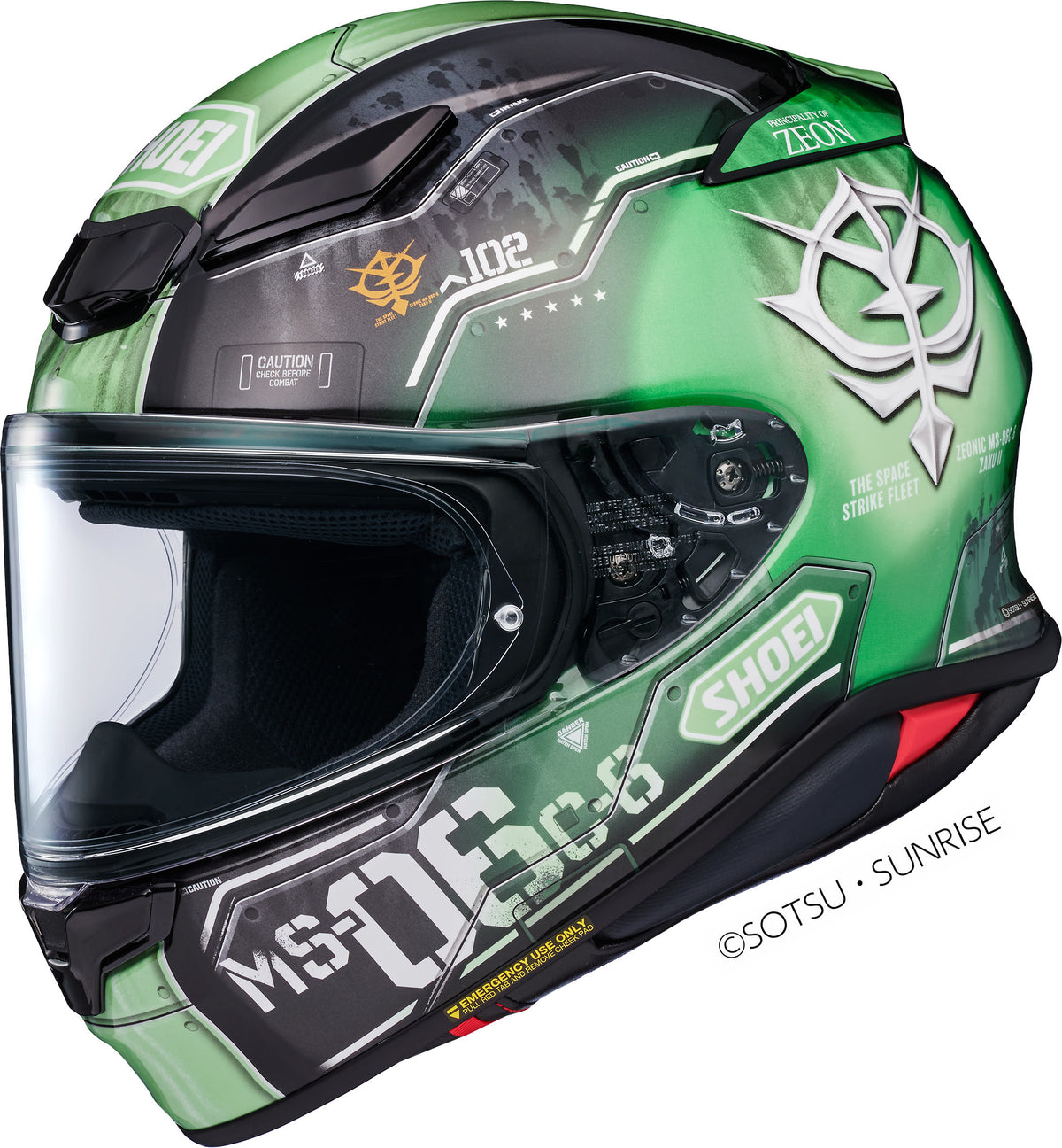 Shoei NXR2 Zaku II TC-4