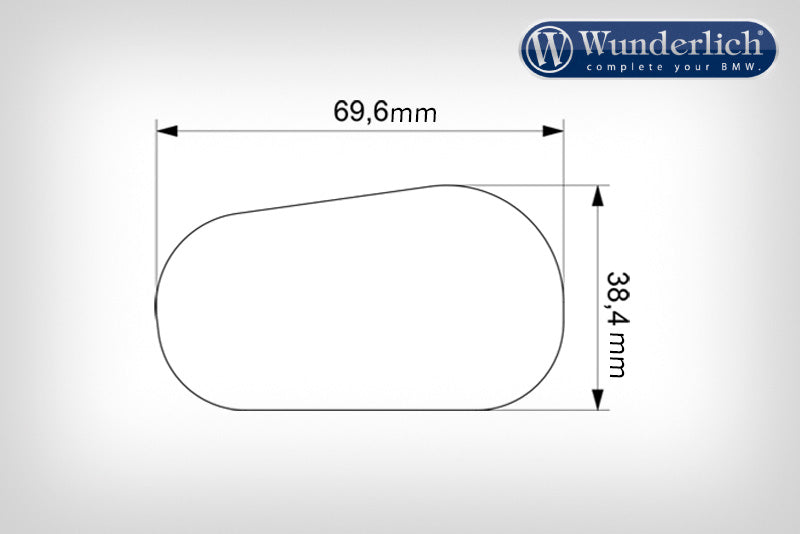 Wunderlich Sivujalan levike, R 1200/1250 GS LC