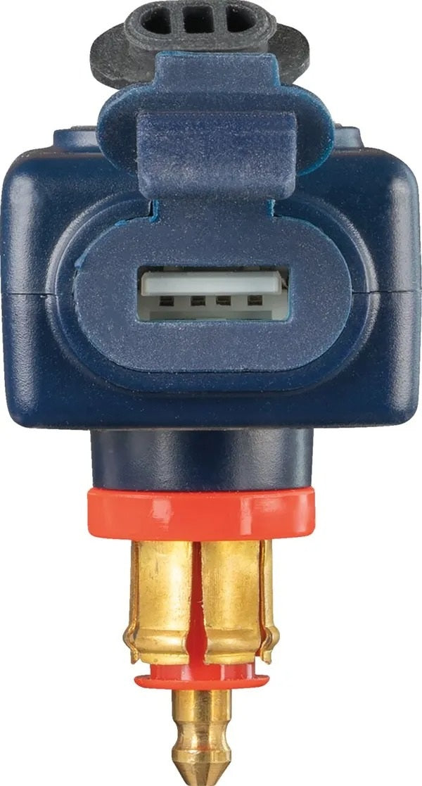 OptiMate double USB connector USB A + USB C kulmamalli (114)