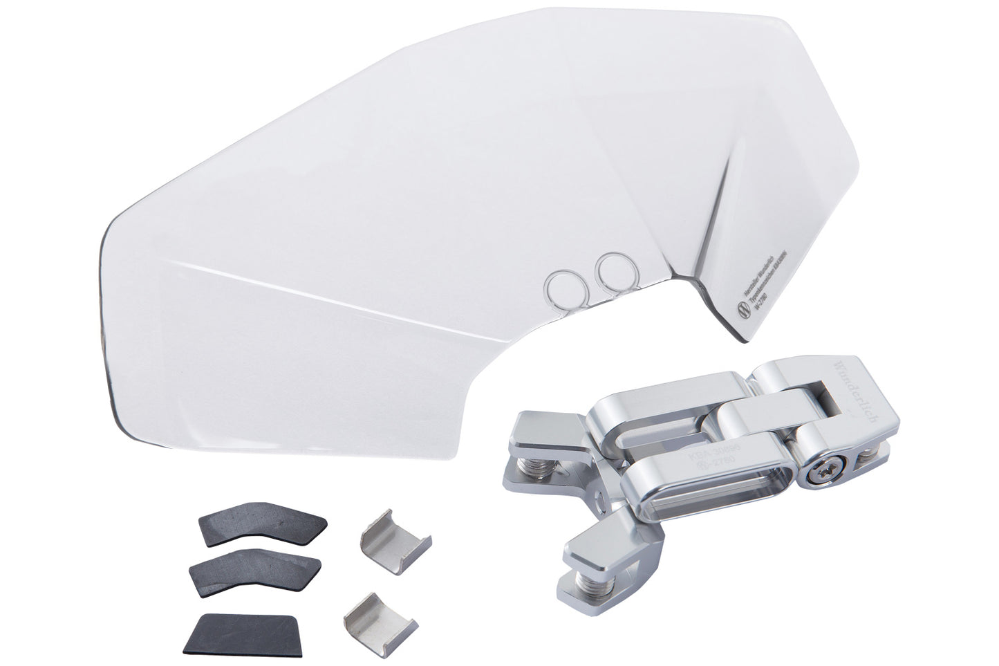 Wunderlich tuulisuojan jatke, Vario-Ergo 3D+, kirkas