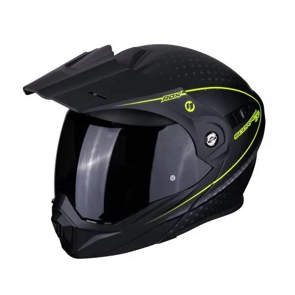 SCORPION ADX-1 kypärä, Horizon mattamusta/kelta S