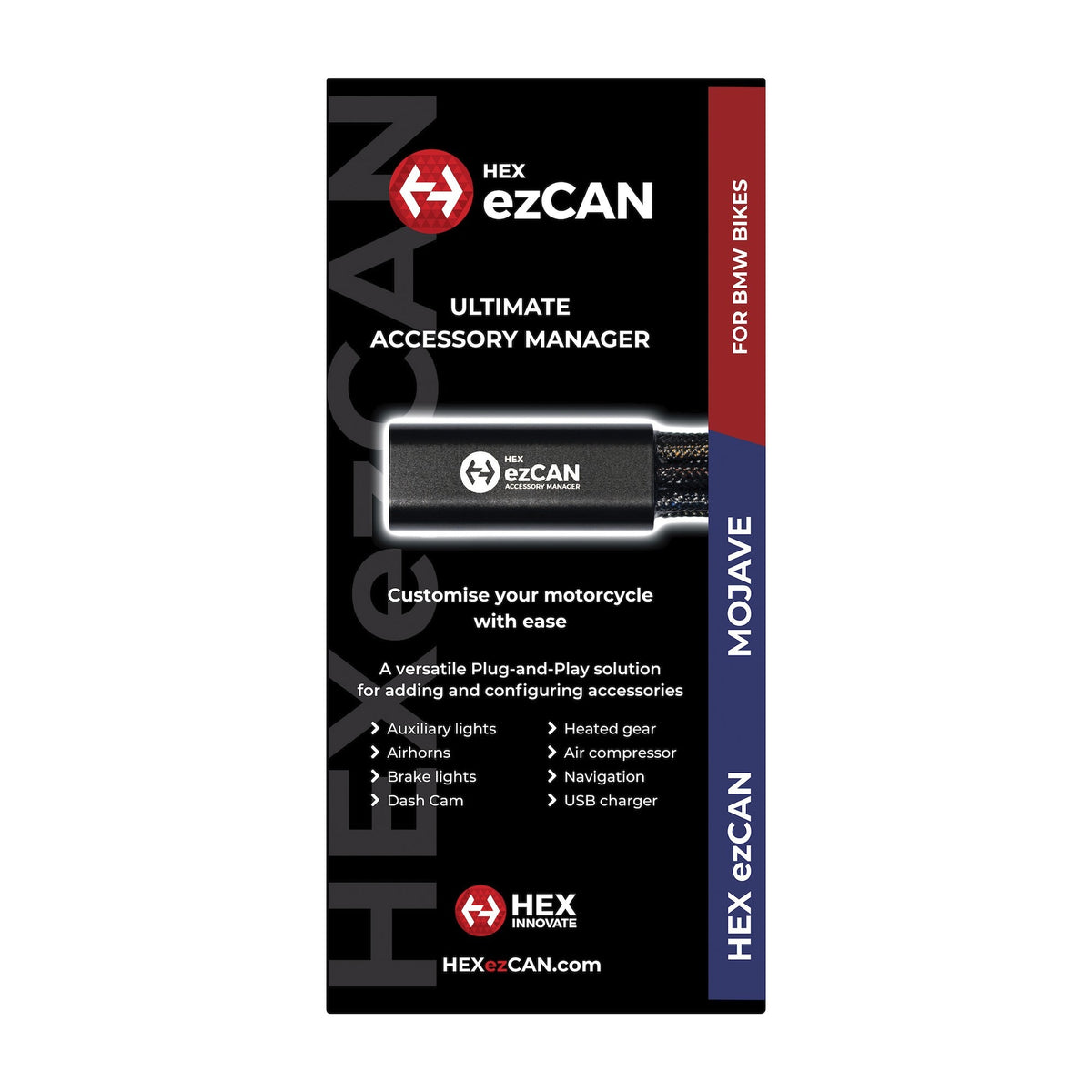 HEX ezCAN Mojave For BMW R1300GS
