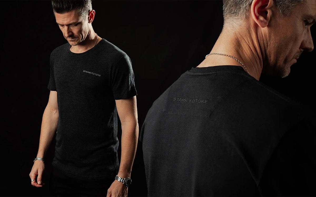 Stark Varg Organic Cotton T-paita, musta