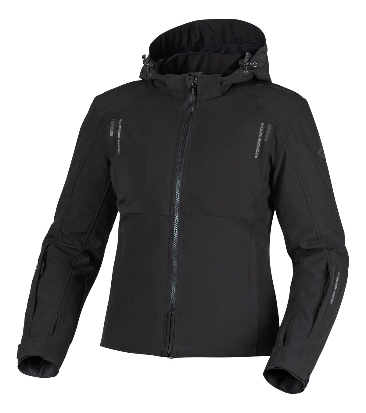 Sweep Suburb naisten softshell ajotakki, musta
