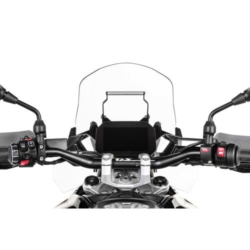 TOURATECH GPS mounting adapter above instruments black R1300GS