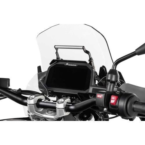TOURATECH GPS mounting adapter above instruments black R1300GS