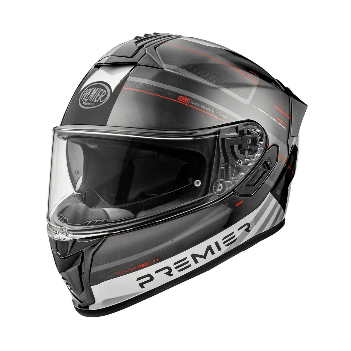 Premier Evoluzione musta/harmaa M