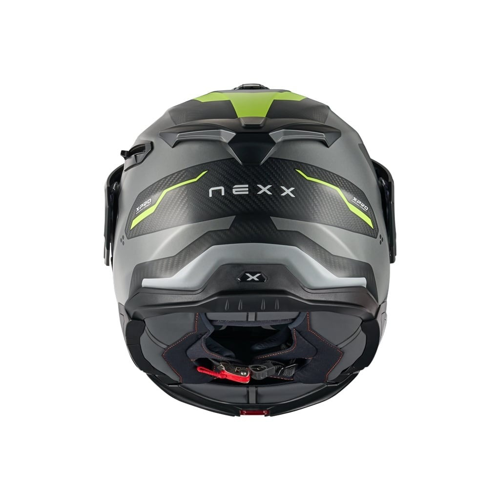 Nexx X.Lifecountry Carbon Terra harmaa/neon