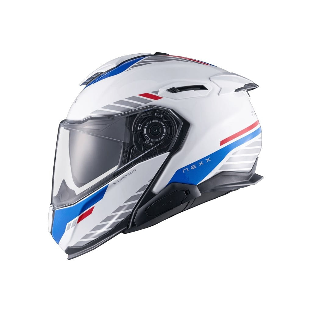 Nexx X.Lifetour Globe valkoinen/sininen