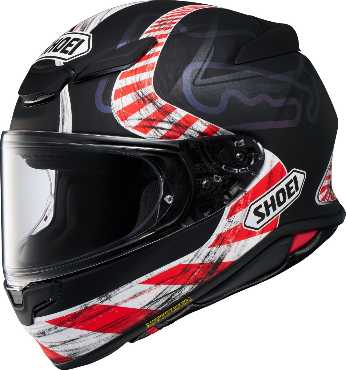 Shoei NXR2, KNEE DOWN TC-5