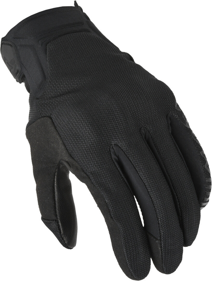 Macna Obtain Leather käsineet, musta