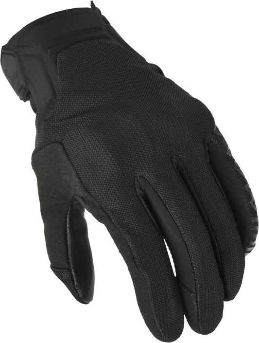 Macna Obtain Leather käsineet, musta