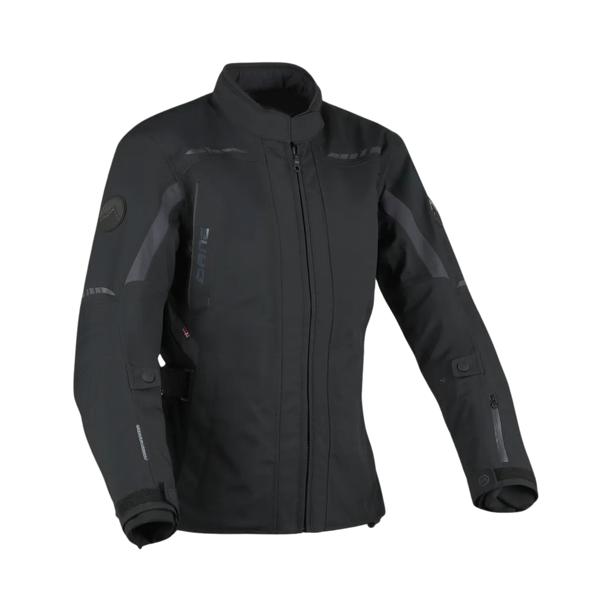 Dane Elling 2 naisten laminoitu gore-tex ajotakki, musta