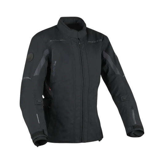 Dane Elling 2 naisten laminoitu gore-tex ajotakki, musta