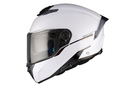 MT Atom 2 helmet,Solid A0 White
