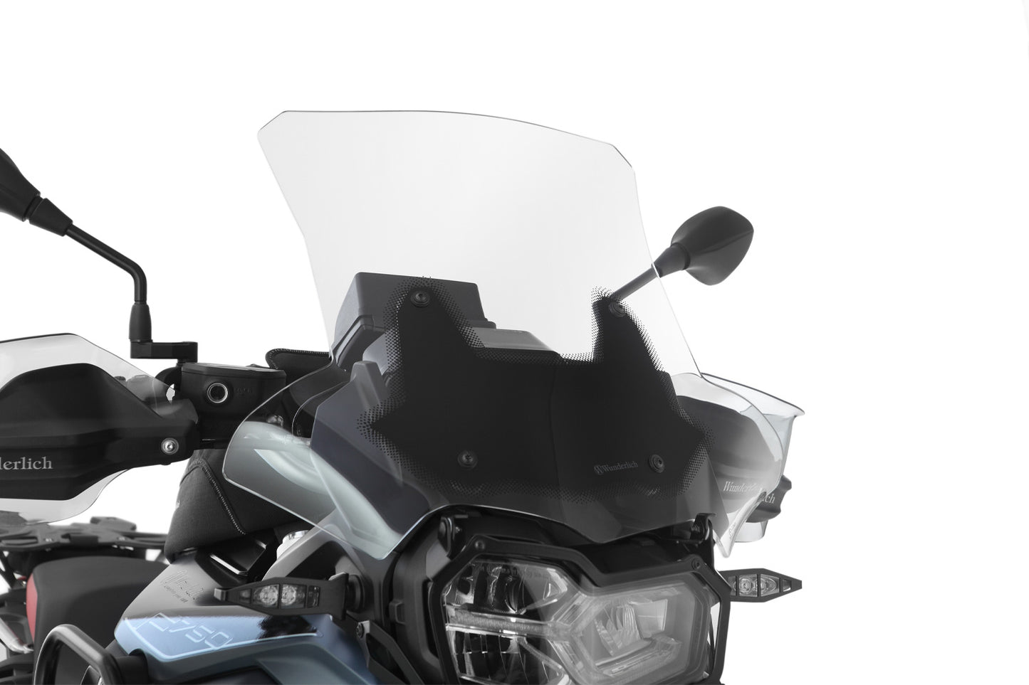 Wunderlich tuulisuoja MARATHON kirkas, F850GS 160mm kiinnikkeillä