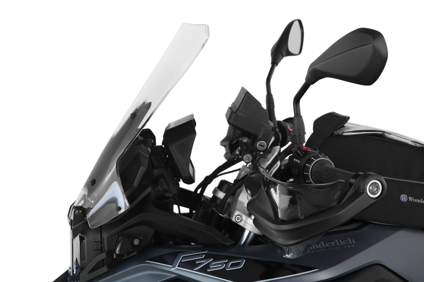 Wunderlich tuulisuoja MARATHON kirkas, F850GS 160mm kiinnikkeillä