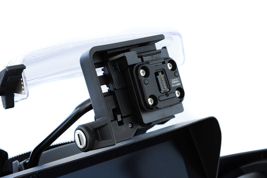 Wunderlich Plug & Ride adapter for Garmin zumo XT2/XT3 on original BMW navigatio