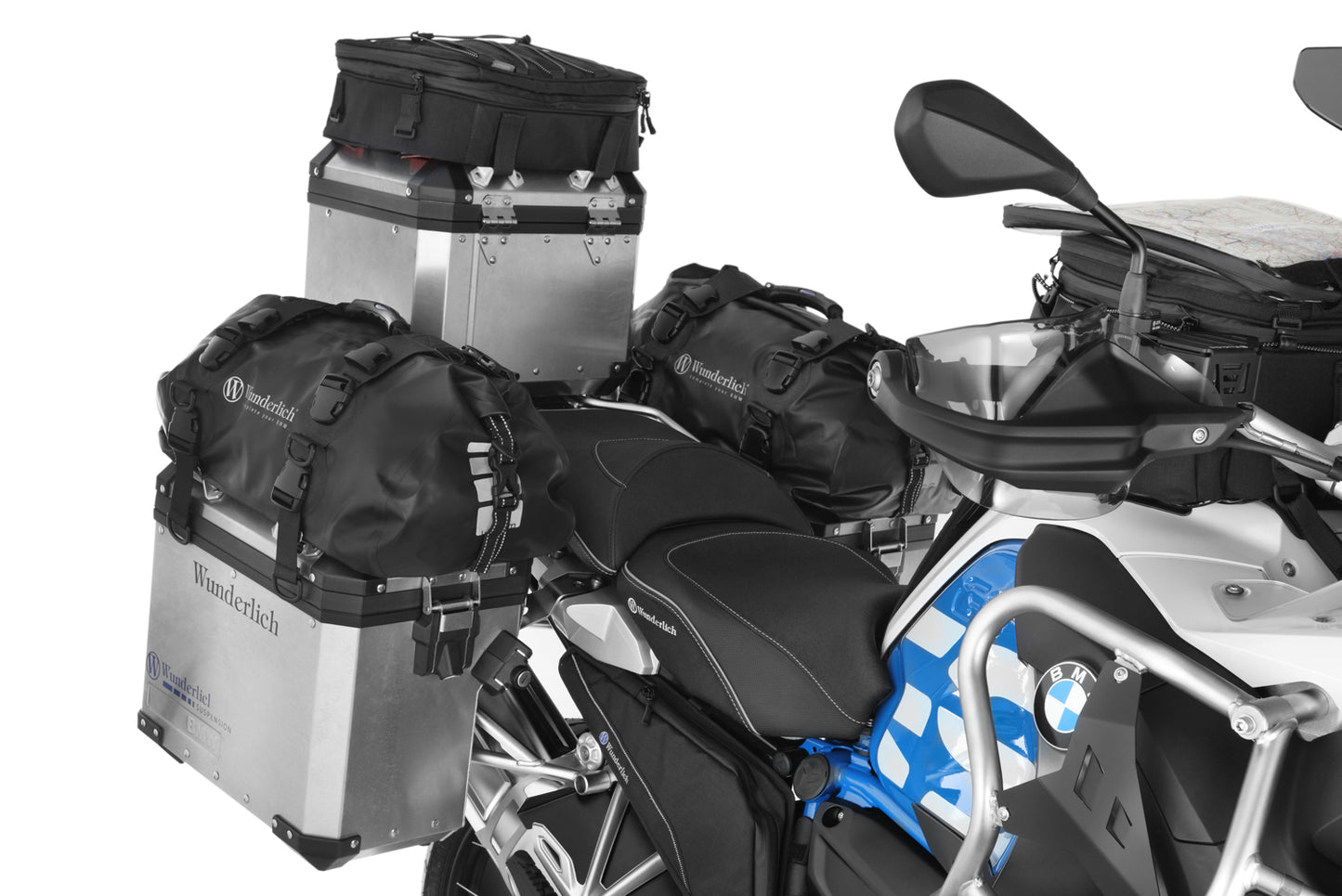 Wunderlich Rack Pack WP40 laukku (incl. quick fastening) - musta