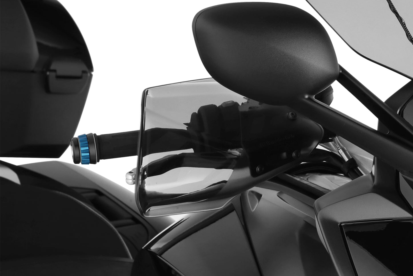 Wunderlich käsisuojat, savu, BMW K1600
