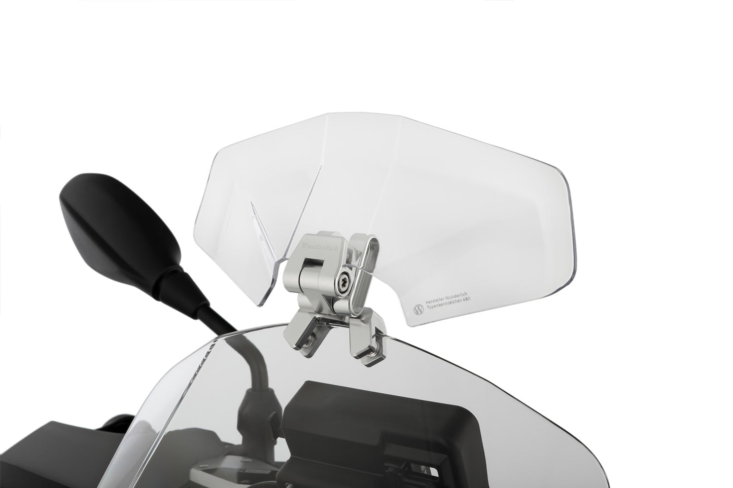 Wunderlich tuulisuojan jatke, Vario-Ergo 3D+, kirkas