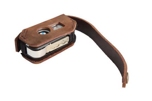 Wunderlich nahkainen avainkotelo, BMW keyless, ruskea