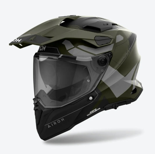 Airoh Kypärä Commander 2 Reveal Vihreä