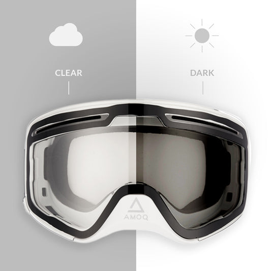 AMOQ Vision Vent+ Magnetic Ajolasit Musta-Valkoinen Light Sensitive