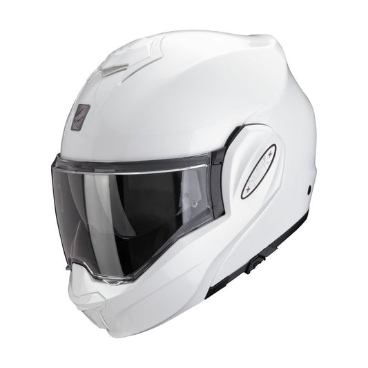 SCORPION Kypärä EXO-TECH EVO PRO solid valkoinen