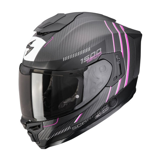 SCORPION EXO-1500 CARBON AIR ZITY Mattamusta/pinkki