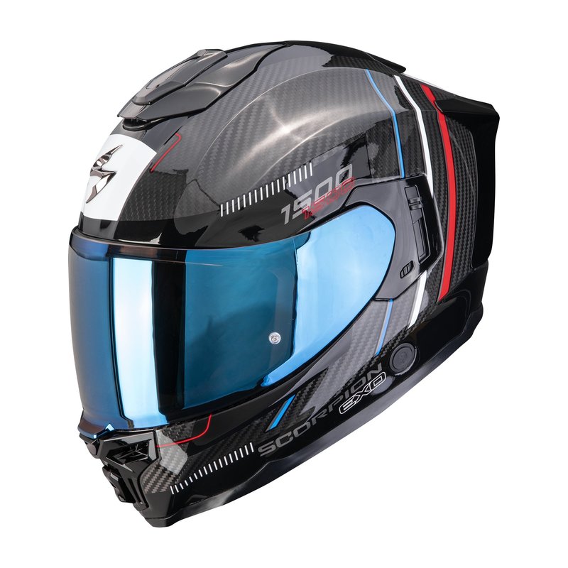 SCORPION EXO-1500 CARBON AIR ZITY Black-Red-Blue