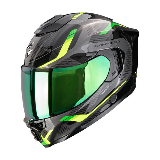 SCORPION EXO-1500 AIR SLEEK musta/vihreä