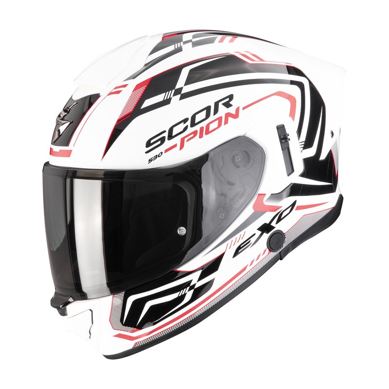 SCORPION EXO-530 AIR SLOPE valko/musta/puna