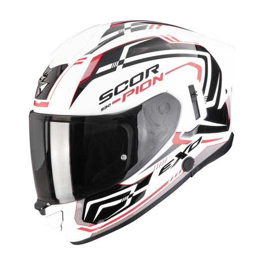 SCORPION EXO-530 AIR SLOPE valko/musta/puna
