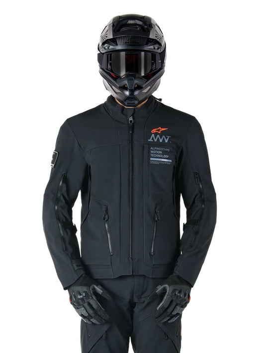 Alpinestars AMT-8 Stretch Drystar ajotakki musta