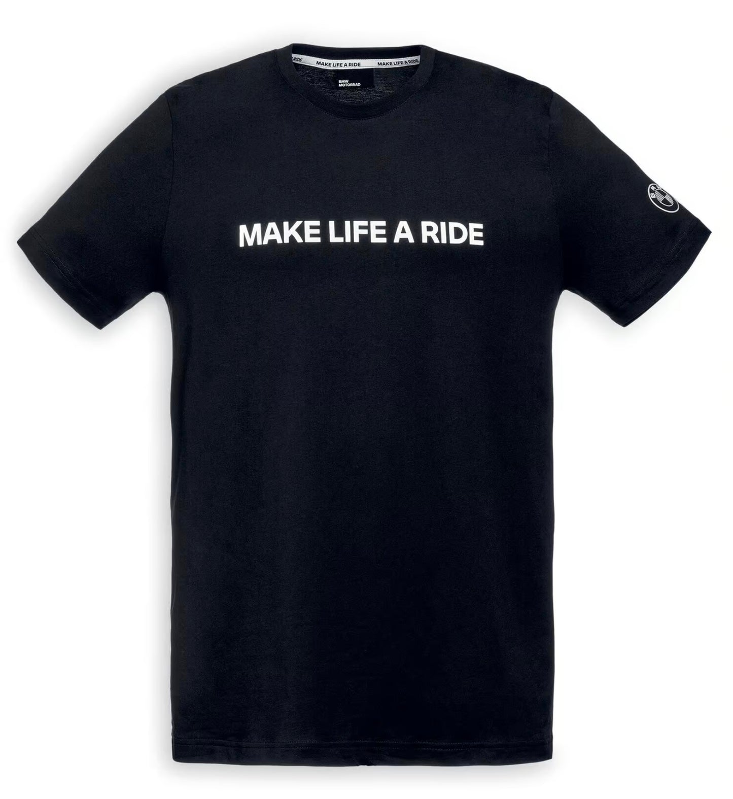 T-shirt Make Life a Ride men Black