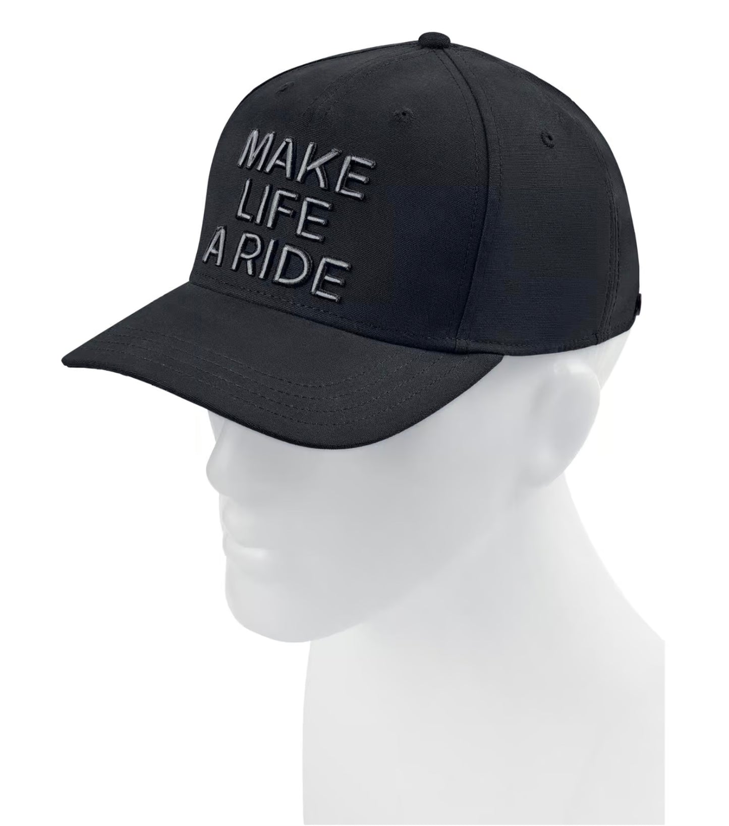 Cap Make Life a Ride schwarz One Size