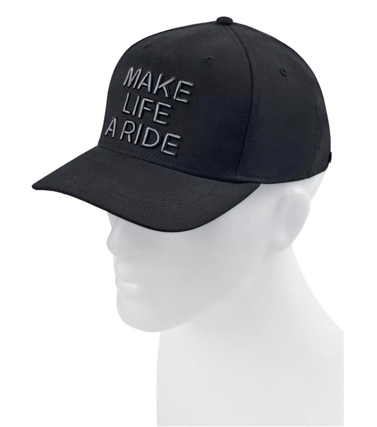 Cap Make Life a Ride schwarz One Size