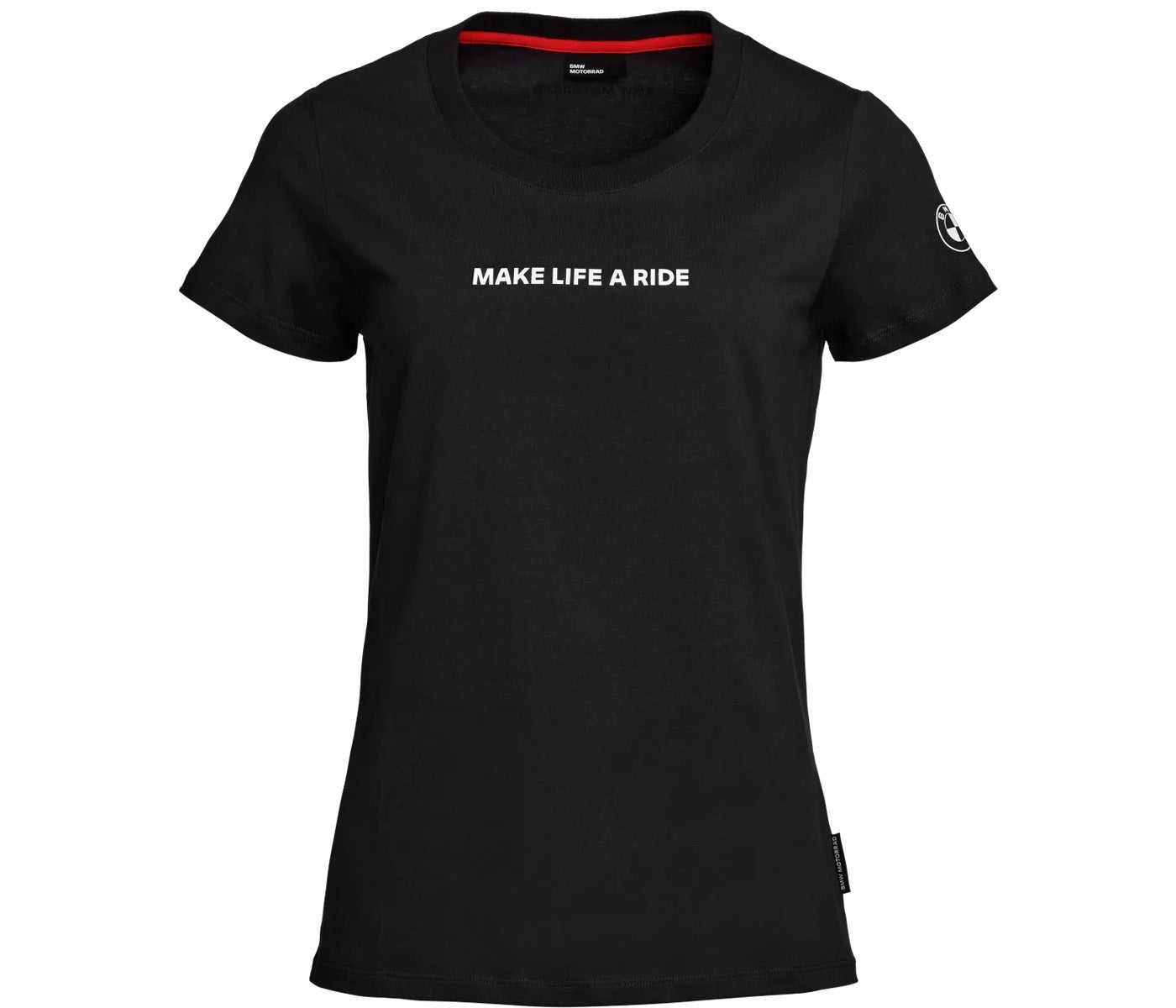 T-Paita Make Life a Ride naisten musta