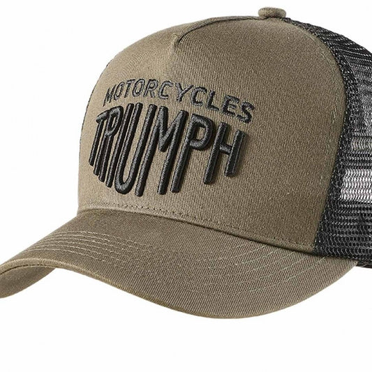 ELLIS TRUCKER CAP KHAKI / BLACK