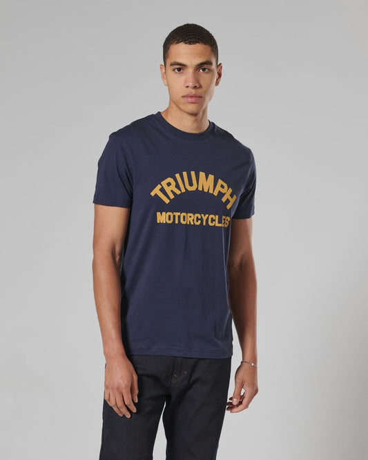 TRIUMPH BURNHAM T-PAITA MUSTA IRIS