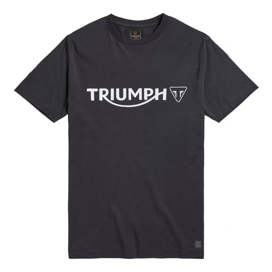 TRIUMPH CARTMEL T-PAITA MUSTA
